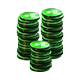 1,800 + 180 Robux ,เติมRobux,เติมROBLOX,เติมโรบัค,เติมโรบอก